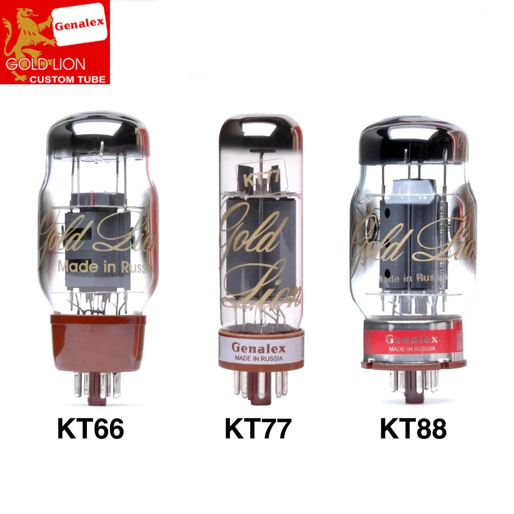 

New Replica GOLD LION KT88/6550/KT77/KT66 Tube (Free Shipping)（1pcs）