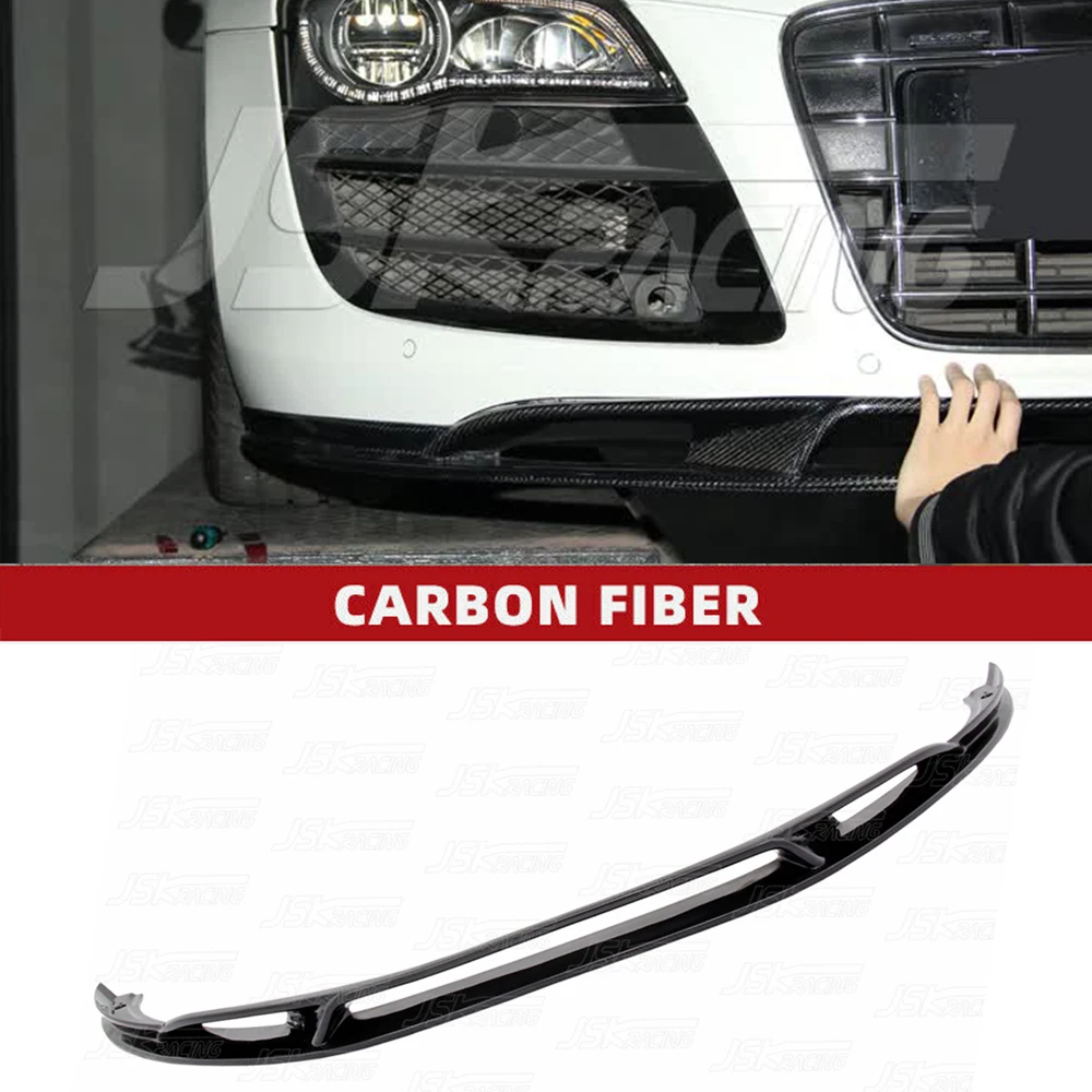 

Jsk Style Carbon Fiber Front Bumper Lip Splitters For Audi R8 V8 V10 2008-2015(JSKADR808046)