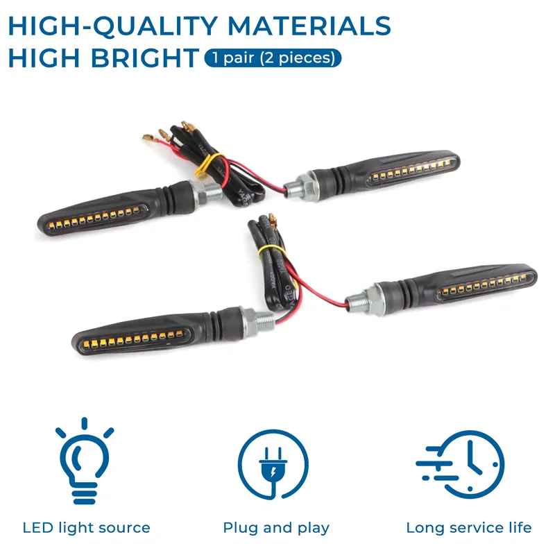 Electric Bike Front Rear Street Legal Kit LED Indicator Light for Talaria Sting MX4 LED Turn Signal Lighting Lamps
