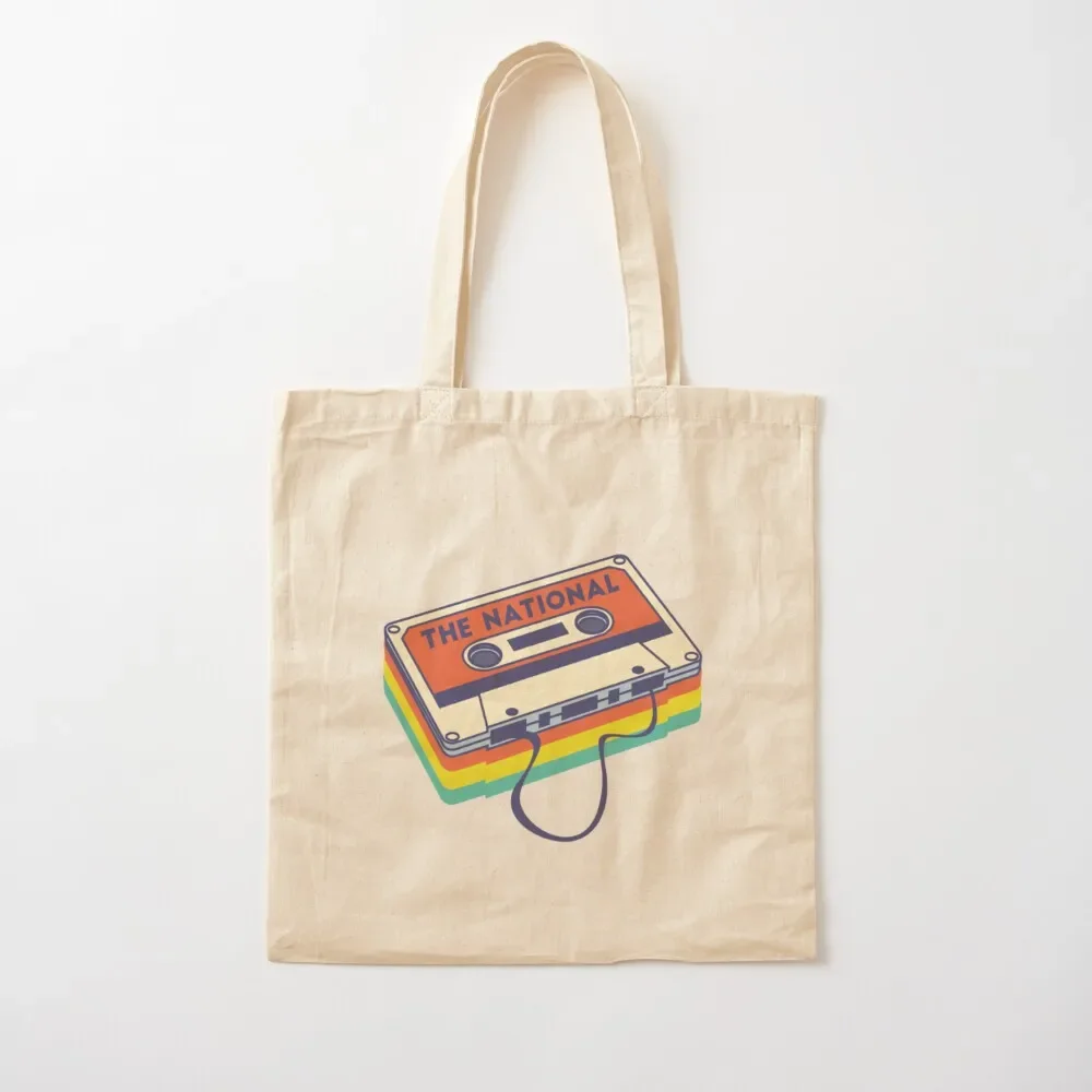 

The National Band Logo Cassette Deck Tote Bag tote bags cloth bags bags for women canvas shopper