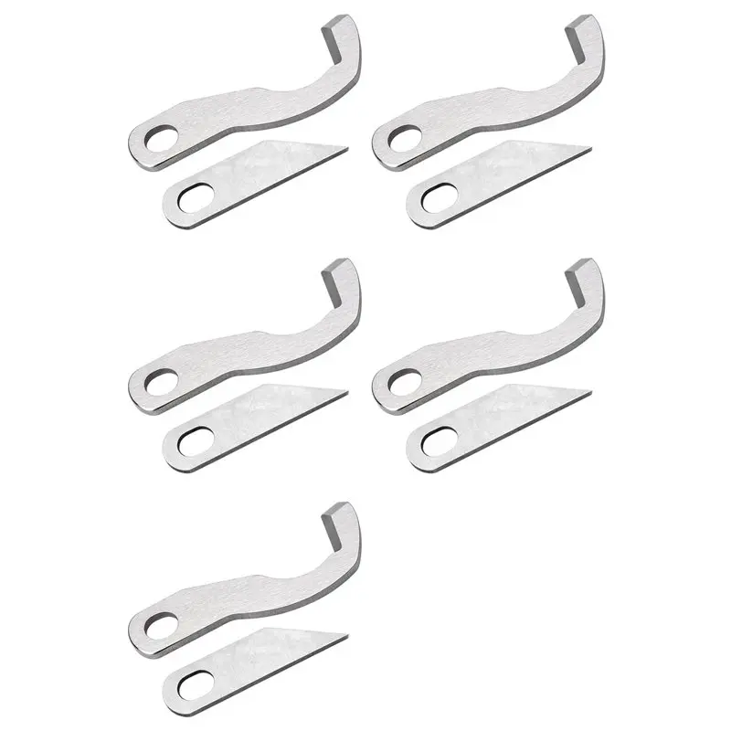 

Ножи для оверлока ABKW-5X для Brother 1034DX, 3034D, 4234D, 4234DT, 5234PRW - комплект верхних и нижних ножей