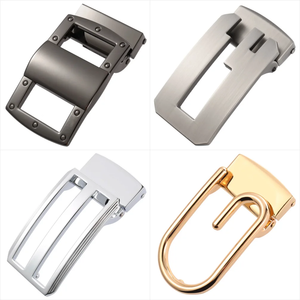 3.3CM Men's Button Head, Smooth Button Head belt buckle LYZ135-0400