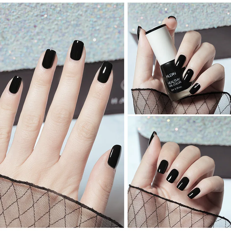 8ML Nagellack, schnell trocknend, langanhaltender Nagellack, mehrere Farben, DIY-Maniküre für zu Hause, Nagelkunst, Kosmetik, FÜR KUDAN – Detail 1