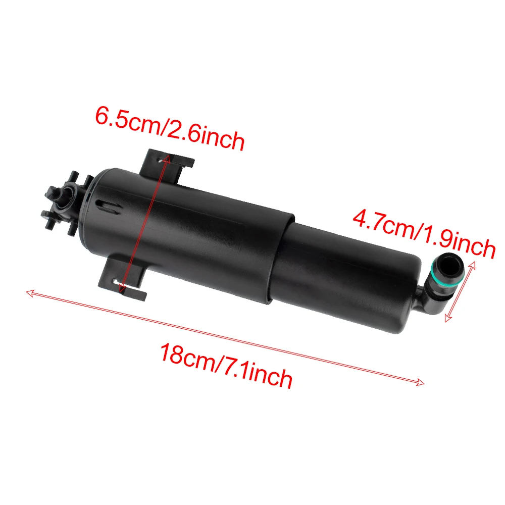 Left or Right Front Headlight Washer Nozzle Sprayer for BMW X5 E70 I6 3.0L Sport Utility 2007-2013 Auto Parts 61677173851
