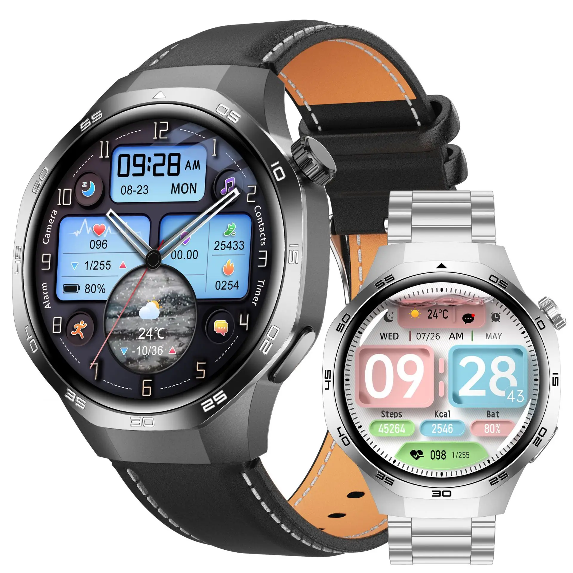 Global Version Xiaomi Screen Smart Watch with Compass Voice Assistant Sleep Monitoring Outdoor Smartwatch for Men Women