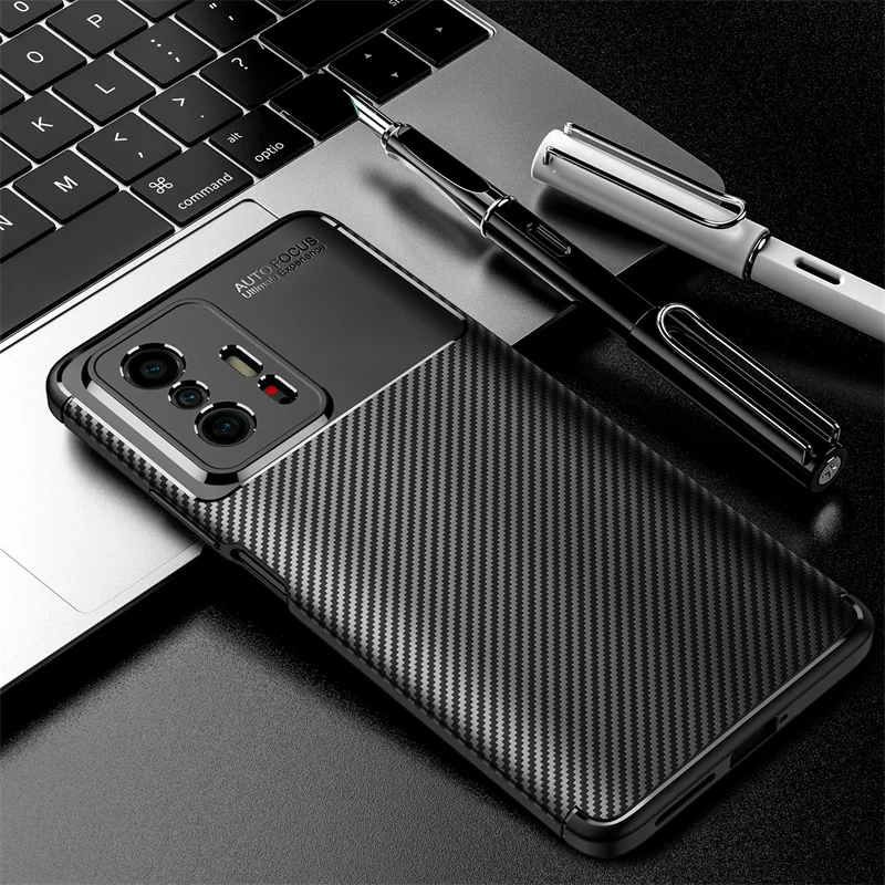 For Cover Xiaomi Mi 11T Case For Mi 11T Capas Armor Back Shockproof TPU Soft Bumper Phone Cover For Mi 11T Pro 11T 11 T Fundas