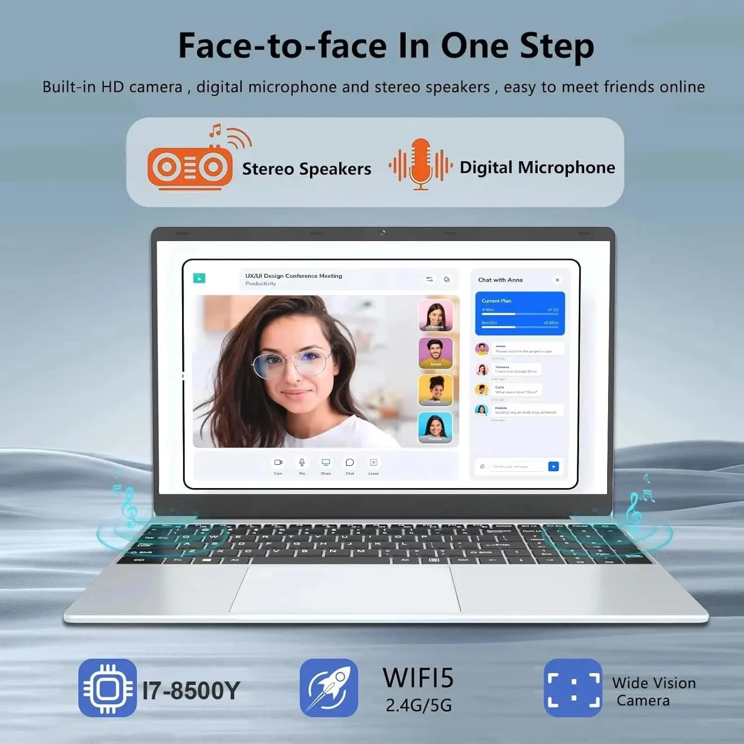 15.6 polegada windows 11 pro computador portátil intel i7 8500y 16gb ram 1tb ssd laptops computador de escritório pc desbloqueio de impressão digital notebook