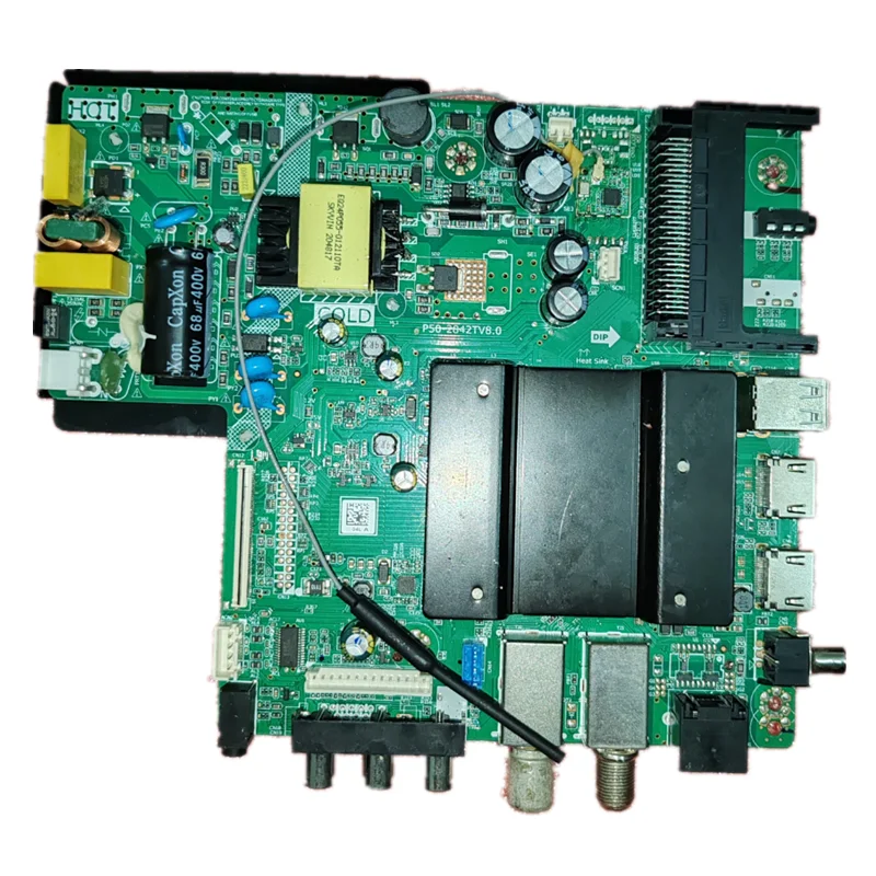 P50-2842TV8.0 три в одном, материнская плата для телевизора, реальные фотографии, хорошо Протестировано 36 -- 40 в 1,5 мА ГБ + 4 Гб