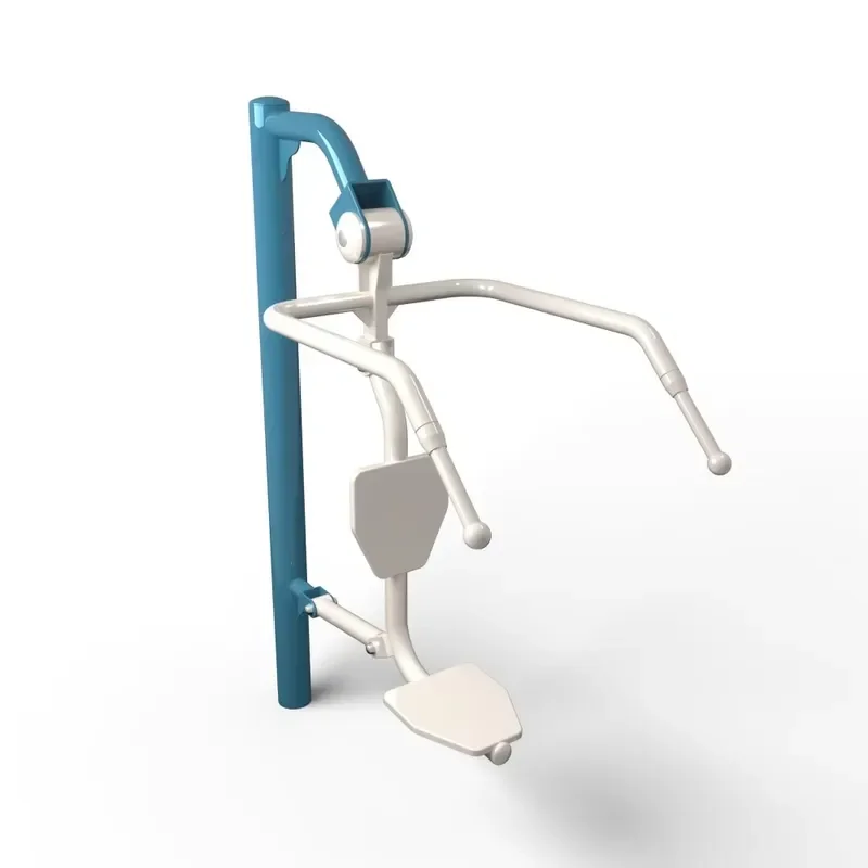 Factory-Priced Durable Sit-Pull Trainer Hardness Steel Tube Park Fitness Equipment