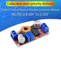 CC/CV Adjustable Max 5A Step Down Buck Charging Board XL4015 Lithium Battery Charger Converter Module DC-DC 0.8-30V To 5-32V