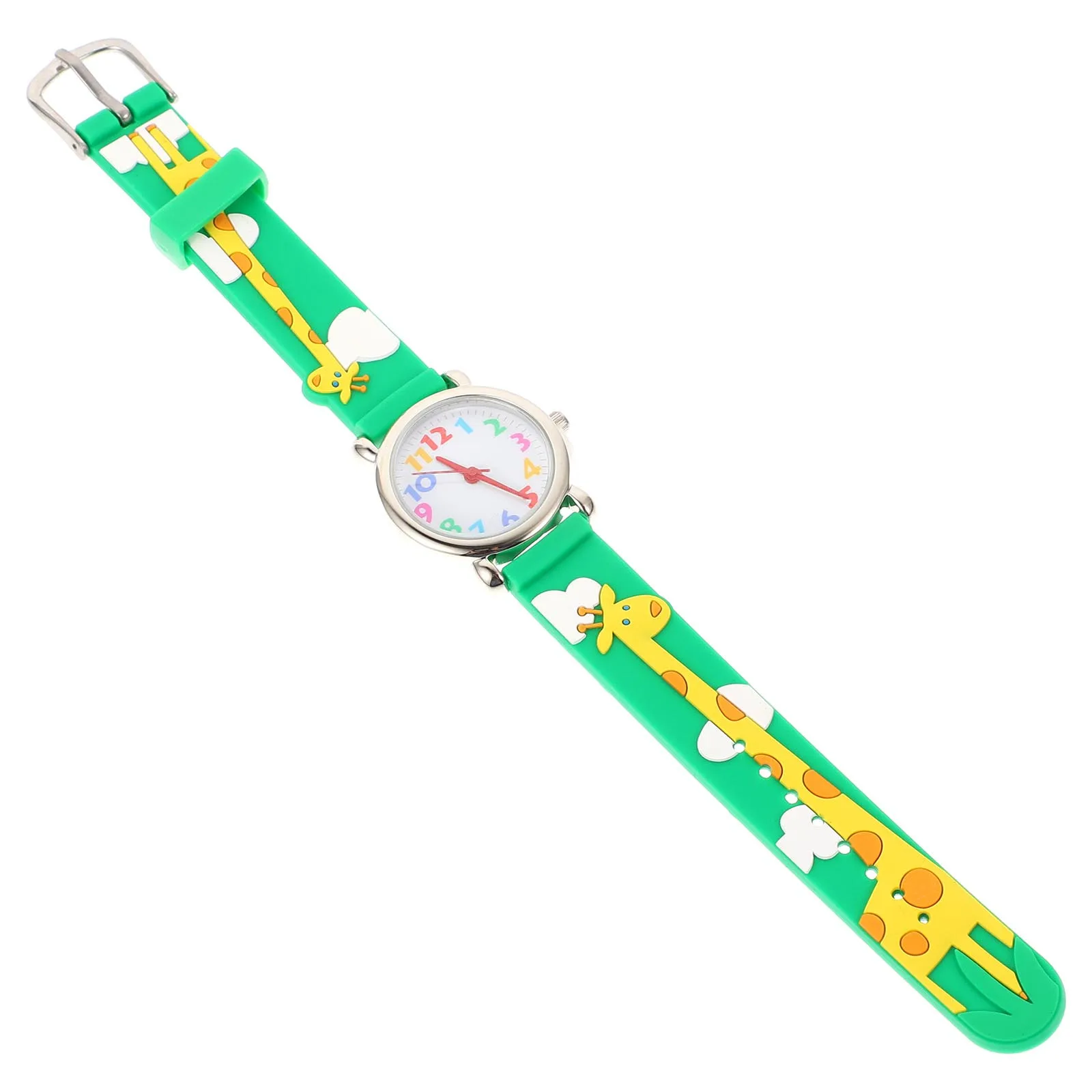 1pc Cartoon For Adjustable Stylish Watch Practical Student Wristwatch Adorable 3D Colored Gift All-Match
