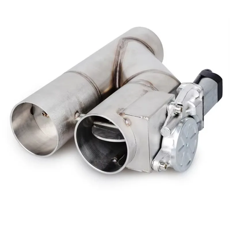 Universal Electric Exhaust Cut Out Valve Muffler Kit Double Valve 2.25'' 2.5'' 3'' for Exhaust Pipes