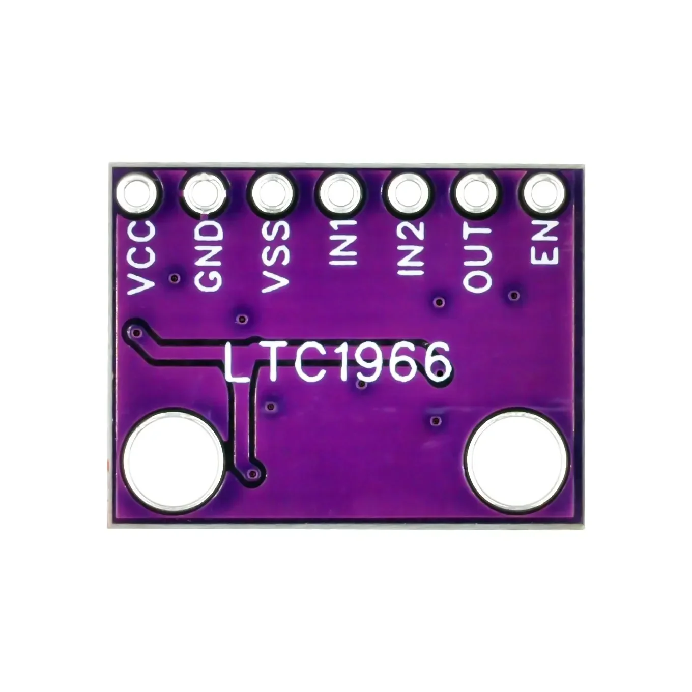 Modul Konverter LTC1966 Modul Papan Breakout Konverter DC Ke DC Delta Sigma Tenaga Mikro Akurat untuk Adruino