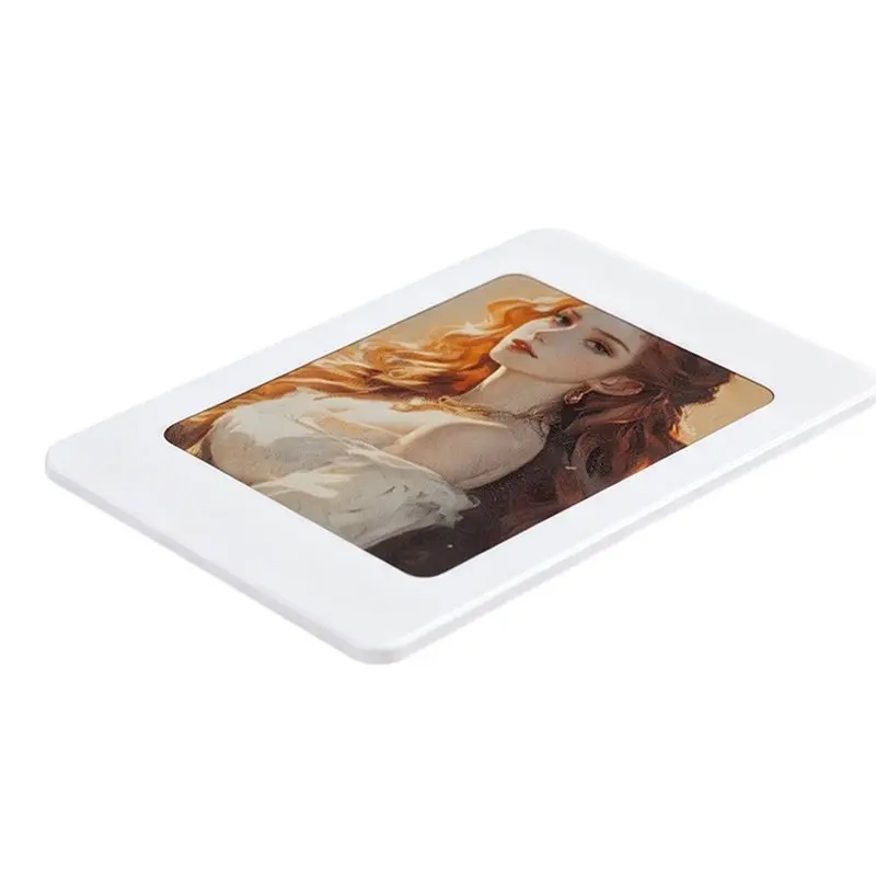 Y43A-Magnetic 4Inch E-Ink Display Four-Color Digital Photo Frame Electronic Tag With Mounting Bracket For Android For IOS