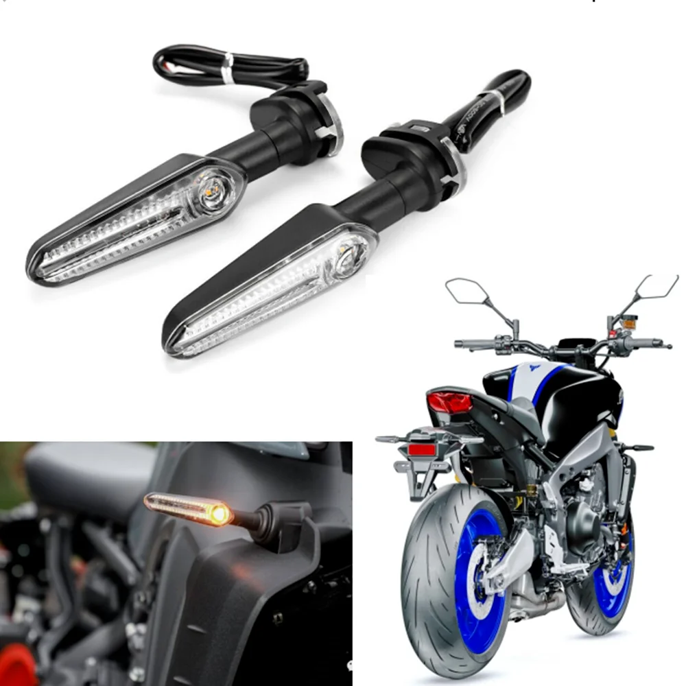 

Motorcycle LED Turn Signal Indicator Lamp For YAMAHA FZ-6R FZ-07 FZ8 FZ-8 FAZER FZ-09 FZ1 FZ-10