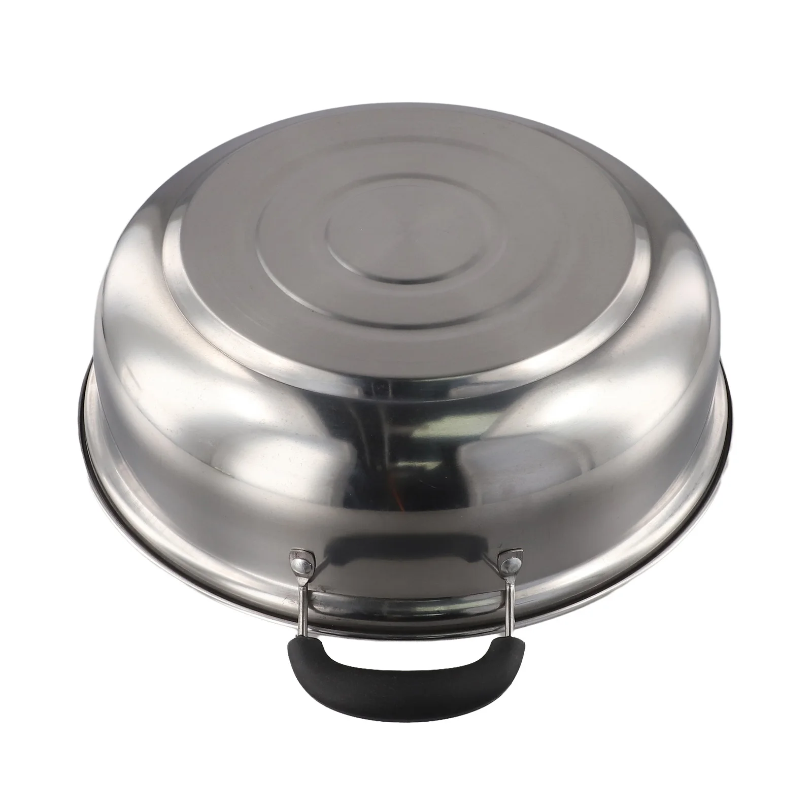 Dual Handle Pot Stock Pot Perfect For Diners Consistent Cooking Results Easy Monitoring Lid Functional Cooking Tool