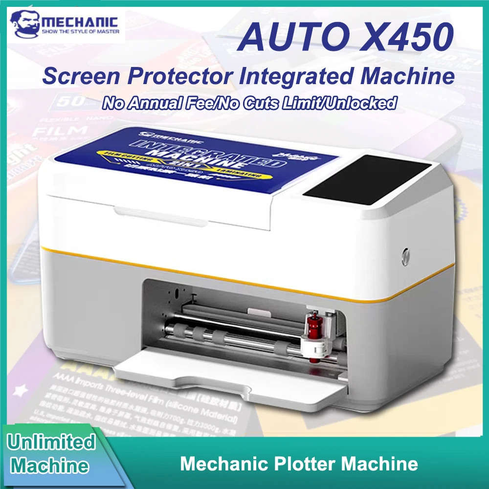 Why the Mechanic Auto X450 Plotter is the Ultimate Tool for Screen Protector Installation and Lamination