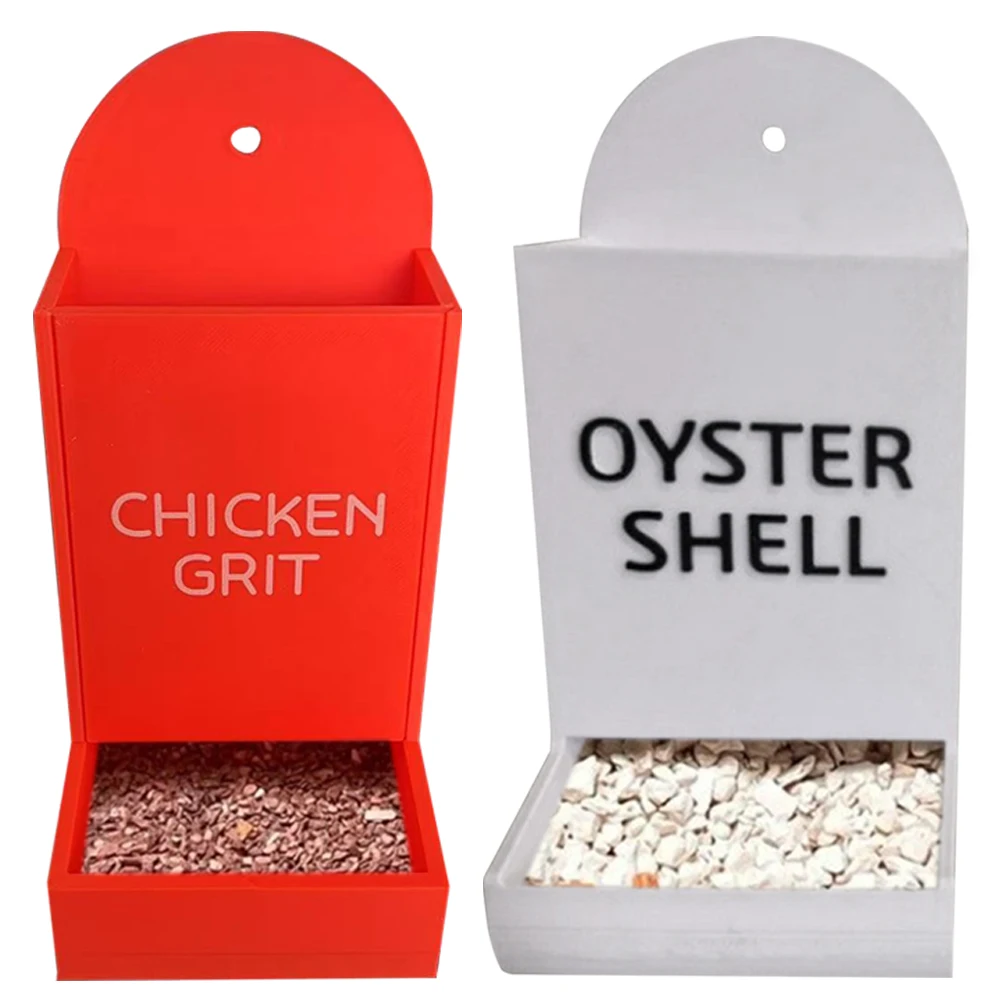 オイスターシェルフィーダー精密栄養ハンギングチキンフィーダー無駄のないデザイン自動チキンフィーダーチキン小屋アクセサリー