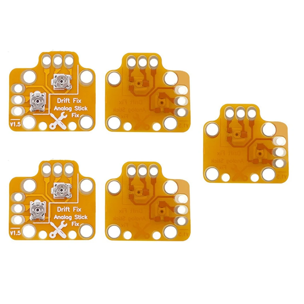 5 Pcs Universal Gamepad Joystick Drift Repair Board for PS4 PS5 Xbox One Joystick Controller Thumb Stick Drift Fix Mod A