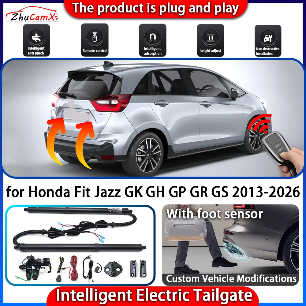 

Smart Powered Tailgate System for Honda Fit Jazz GK GH GP GR GS 2013-2026 Automatic Intelligent Electric Trunk Lift Control Kit
