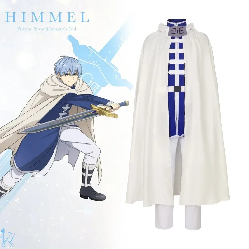 

Anime Frieren at the Funeral Himmel Cosplay Costume Frieren Beyond Journey's End Role Play Uniform Halloween Carnival Party Suit