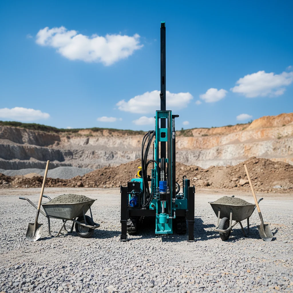 Mobile Hydraulic Core Water Well Drilling Rig Full Hydraulic Core Drill Machine for Geotechnical Exploration Mining Use