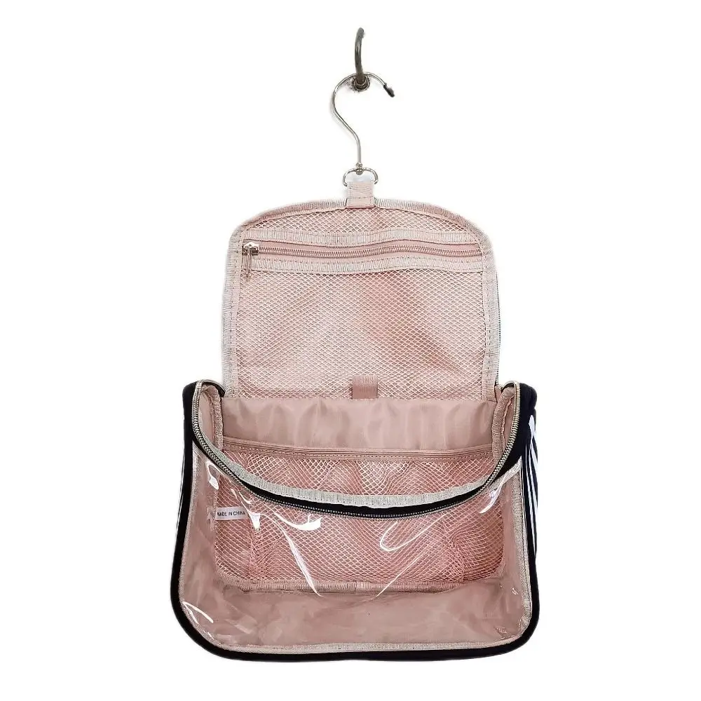 

Simple Waterproof Makeup Bag Large Capacity Portable Storage Bag Multi functional with Hook Wash Bag Travel