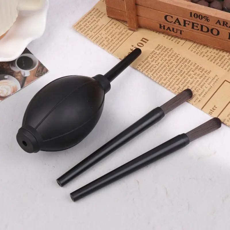 Coffee Cleaning Brush Manual Grinder Coffee Machine Brush Powerful Environmentally Friendly Balloon Blowing For Coffee Grinder.
