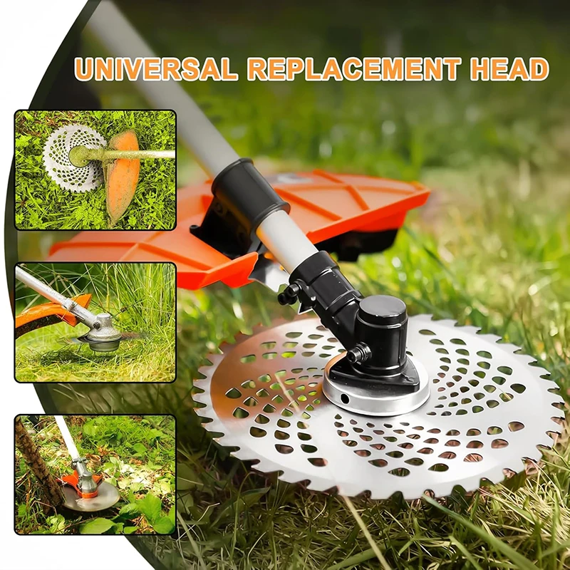 1PC Lawn Mower Weed Trimmer Blade Head 40/60 Teeth Wood Mower Disc for Brush Cutter Trimmer Garden Weed Mower Parts