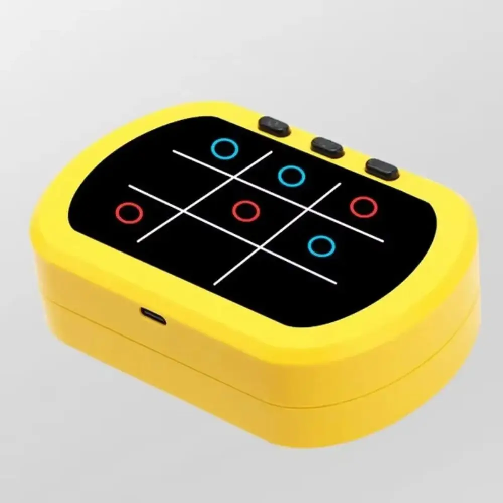トラベルゲーム 5-in-1 TIC-TAC-TOE 電動バトル ハンドヘルドボルトゲーム 記憶力向上 思考練習 パズルテーブルゲーム ファミリー