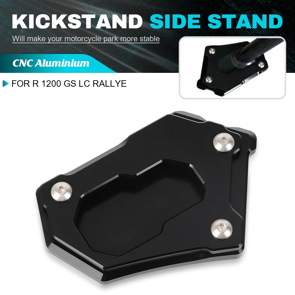 Motorcycle CNC Kickstand Foot Side Stand For BMW R1200GS R 1200 GS LC Rallye 1G12(K50) Vehicles Rallye With Sport Suspension