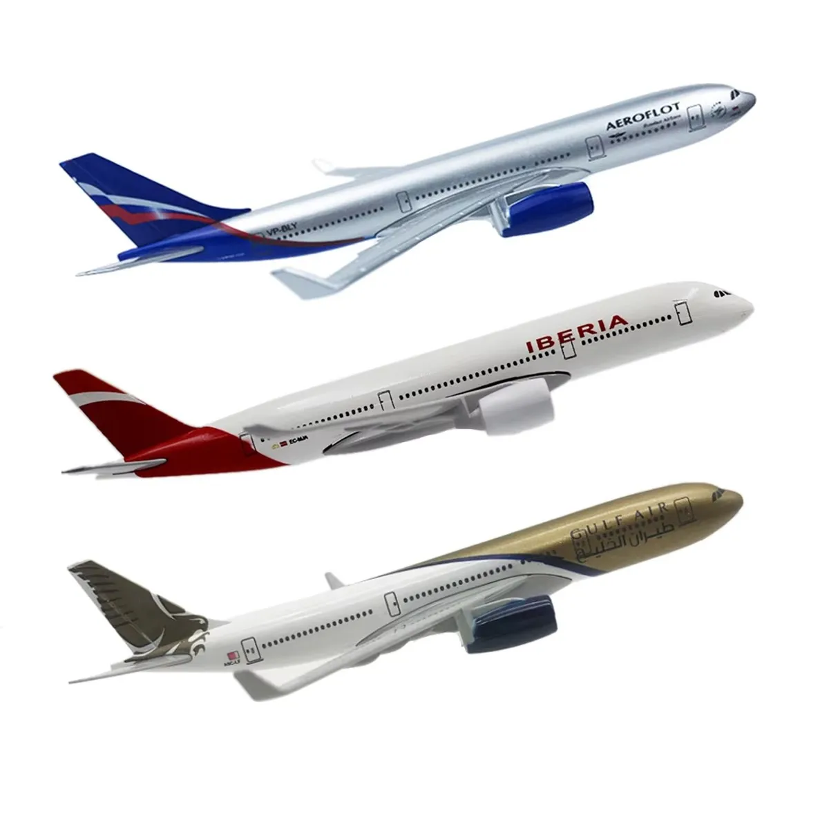 Avión de juguete de aleación fundida a presión de 16 cm, modelo A330 de aerolíneas, escala 1:400, para colección, regalo para amigos y niños