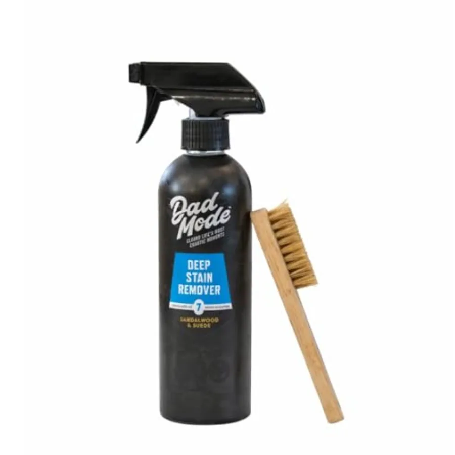 

7-Enzyme Laundry Stain and Odor Destroyer with Stain Remover Brush Deep Cleaner for Extreme Clothing Messes Powered by Nuclease
