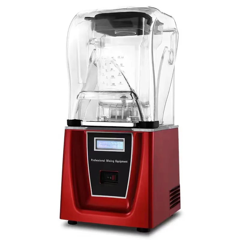 High Speed Commercial Blender Multiple Colors Blender Quite Blender With Faucet  Ice Smoothie Maker for Sales &Restaurant