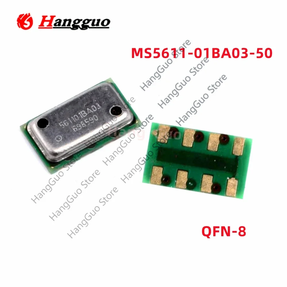 2PCS/Lot Original MS5611-01BA03-50 QFN-8 digital pressure sensor chip iron seal
