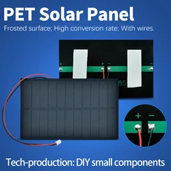 Keyestudio 5V 5.5V 6V Polycrystalline Mini  PET Solar Panel Battery Module With PH2.0 Connector For Arduino DIY Projects