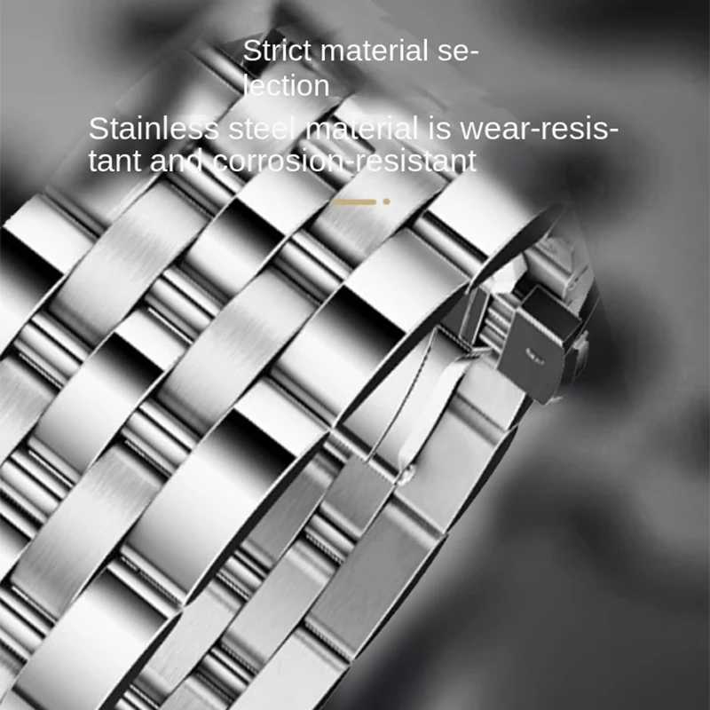 19 مللي متر 20 مللي متر 21 مللي متر 22 مللي متر منحنى نهاية الفولاذ المقاوم للصدأ سوار ل IWC حزام مارك بورتوفينو البرتغالية ميلان شبكة معدنية حزام المنسوجة الرجال