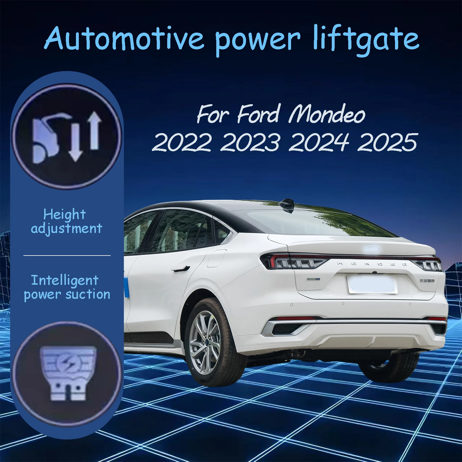 

For Ford Mondeo 2022 2023 2024 2025 Electric tailgate automatic suction locks suitable Trunk modification system