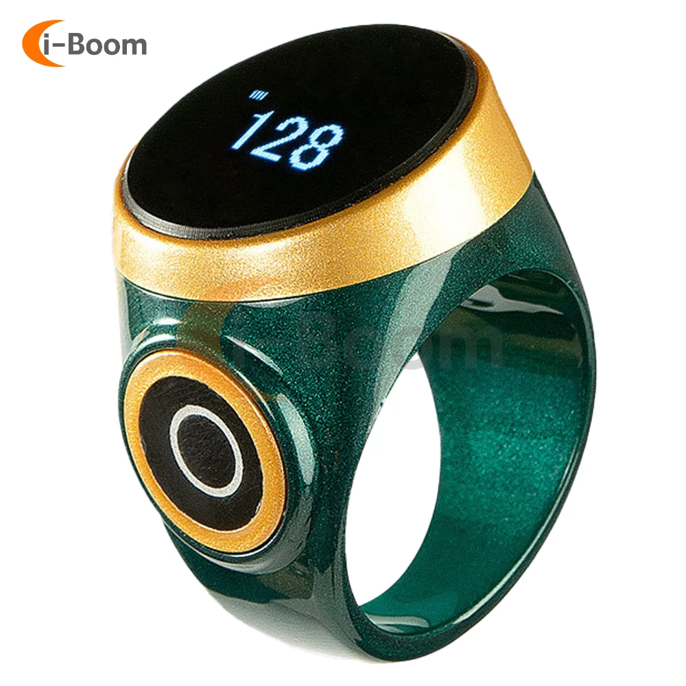 Smart Counter Waterproof Touch Screen Ring Counter Finger Ring USB Charging High Quality Electronic Counter OLED Screen Display 