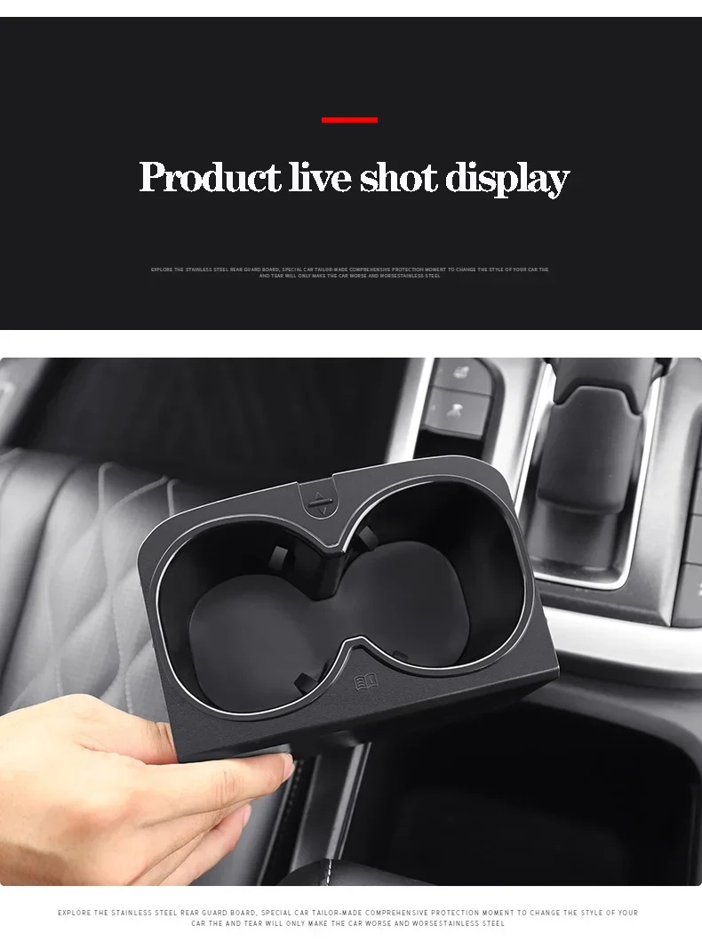 

Cup holder damper For 21-25 TANK 300 central control cup mat cup slot soft rubber storage mat decorative car supplies