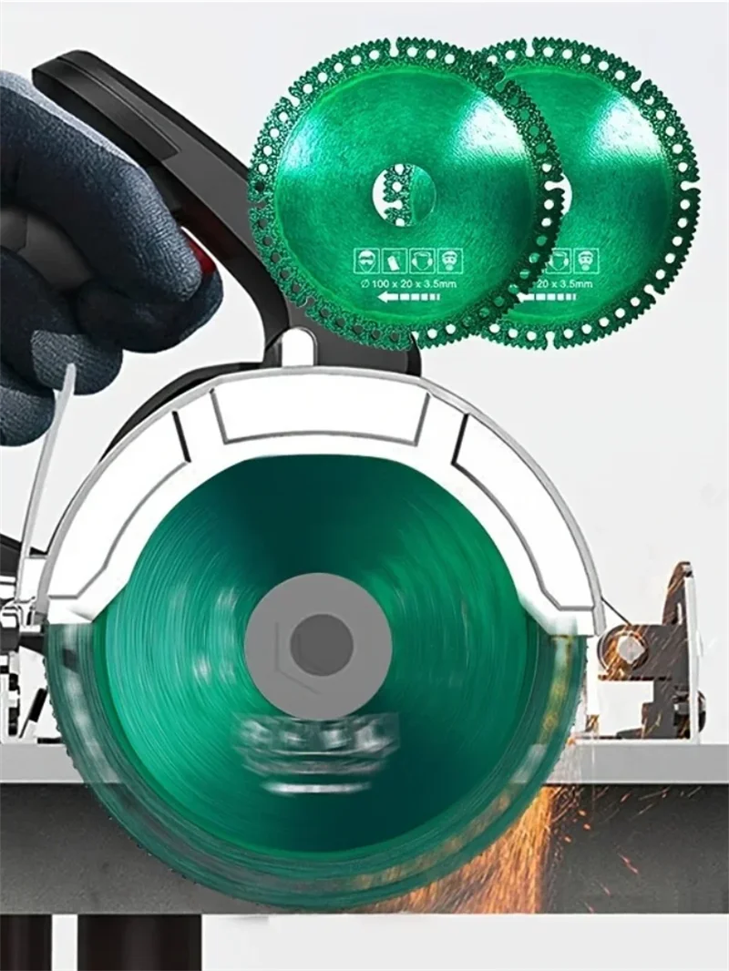 Glas-Schneidscheibe Diamant-Schneidklinge Multifunktionales Sägeblatt für Marmor, Fliesen, Keramik, Jade Schneidwerkzeuge für Winkelschleifer – Detail 3