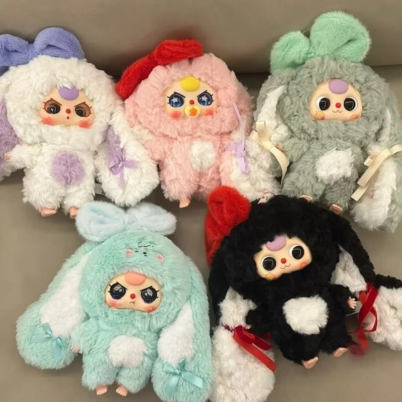 

В наличии оригинальная версия куклы серии трехлетний кролик возвращается модная глухая коробка настольное украшение плюшевые праздничные подарки