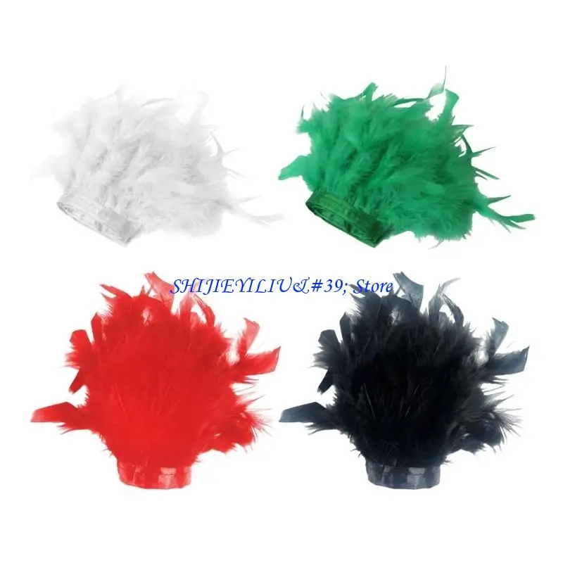 

E21F браслет с перьями, нарукавники, декоративный аксессуар для музыкальных фестивалей, карнавалов