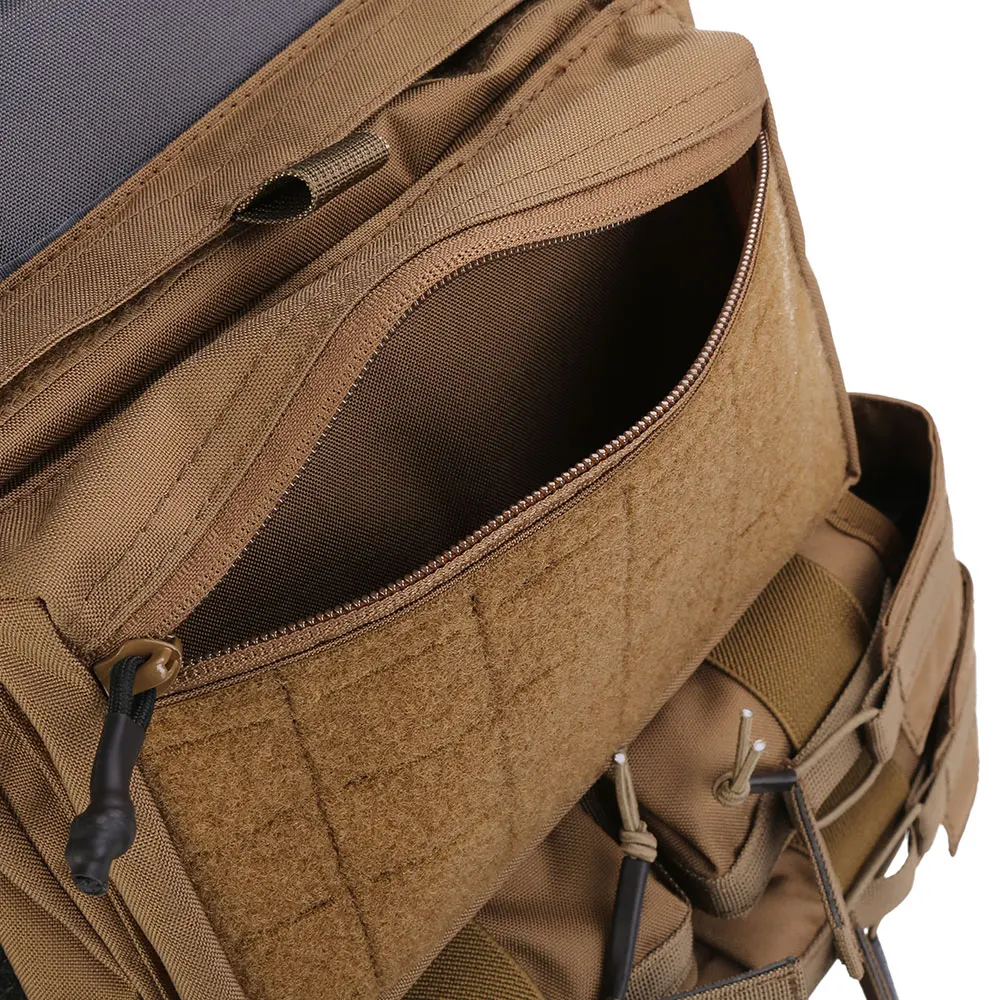 Emersongear Banger BackPack Back Panel 420 Hunting Vest Bungee Panel Drop Pouch For LXB Style Pouch Camping Hiking For 420 Vest
