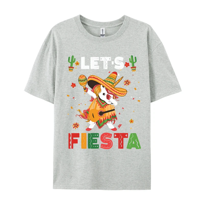 Dabbing Unicorn Poncho Mexican Cinco T-Shirt Custom Tops T Shirt 2024 Newest Black Clothing Shirt Men image 4