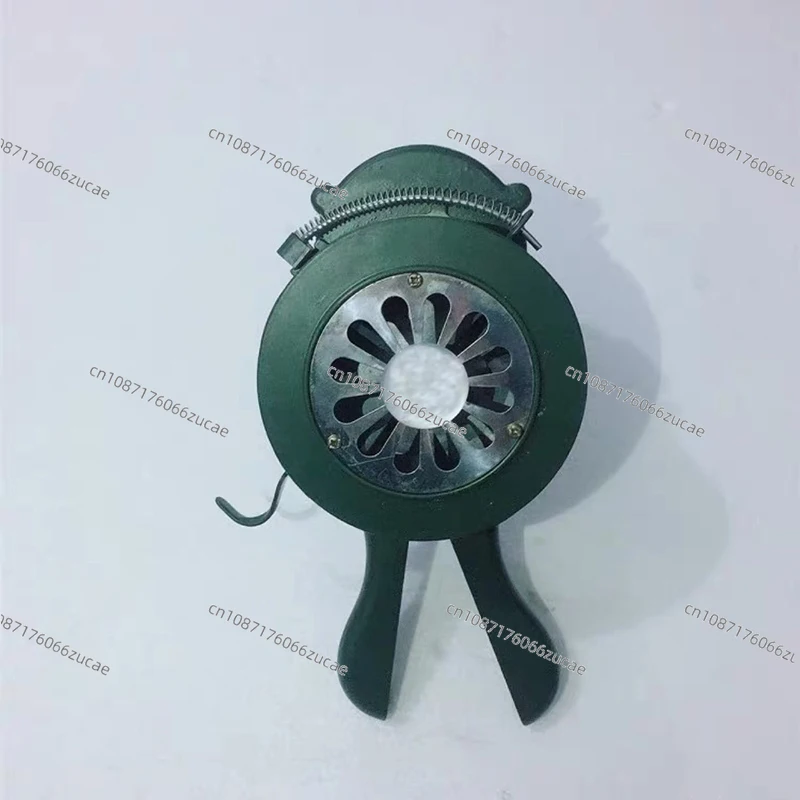 Hand Crank Siren Horn 110dB Manual Operated Metal Alarm Air Raid Emergency Safety DQ-Drop