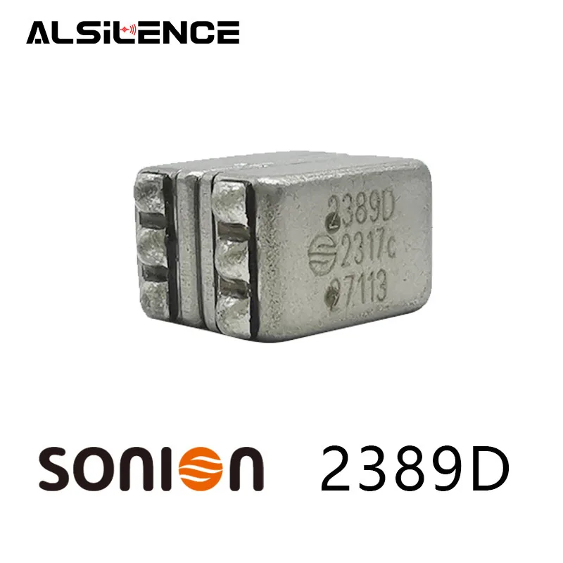 1ชิ้น2389D sonion ไดรเวอร์ BA แบบครบวงจรตัวรับสัญญาณแม่เหล็กขนาดเล็ก2389คู่ตัวรับ Armature สมดุล DIY IEM