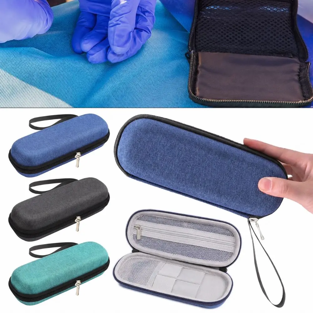 1Pcs New Diabetic Pocket Insulin Cooling Bag Thermal Insulated Oxford Medicla Cooler Portable Waterproof Travel Case
