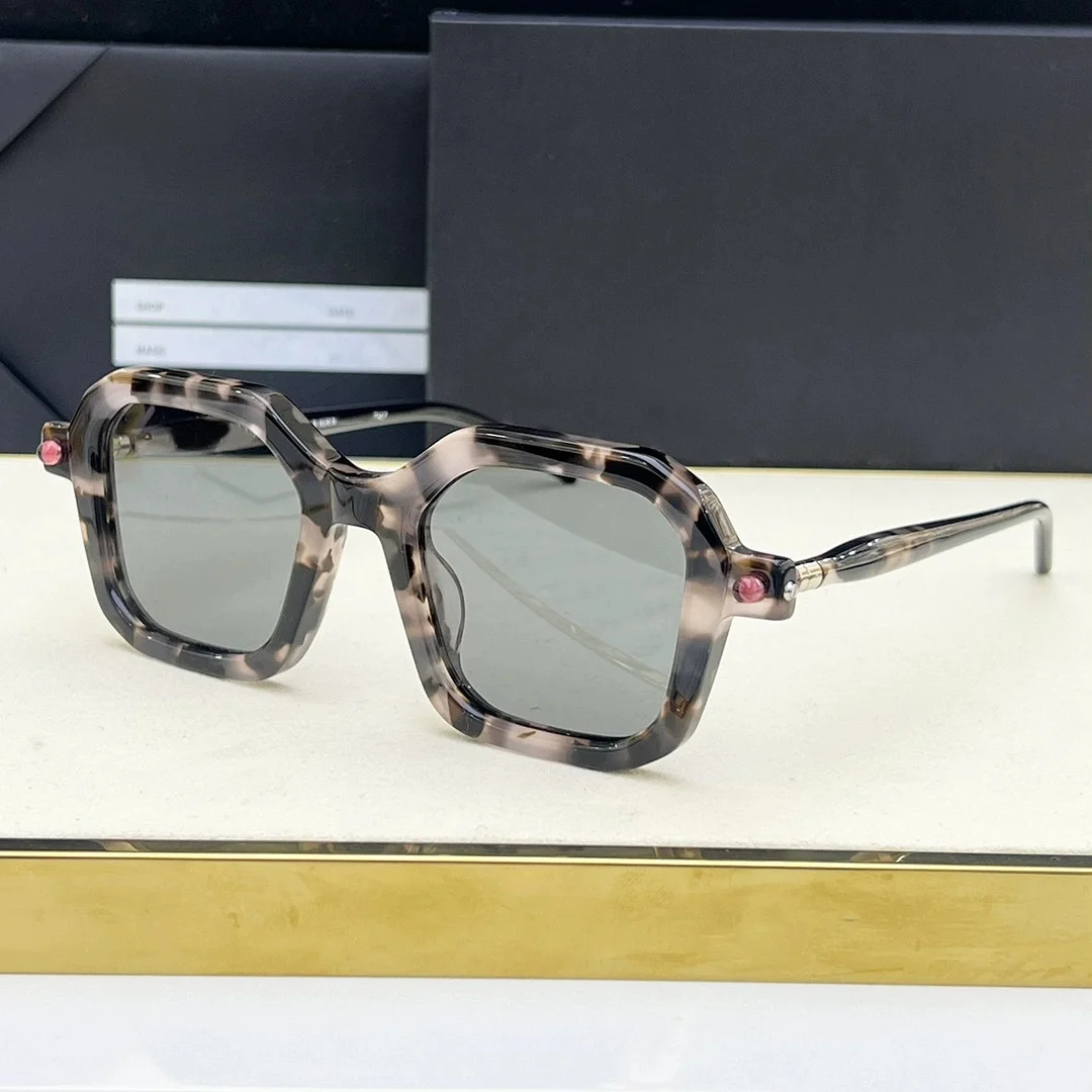 

Belight Optical MASKE P9 Square Vintage Retro Acetate Men Women Cool Fashion Trendy Sunglasses With Case