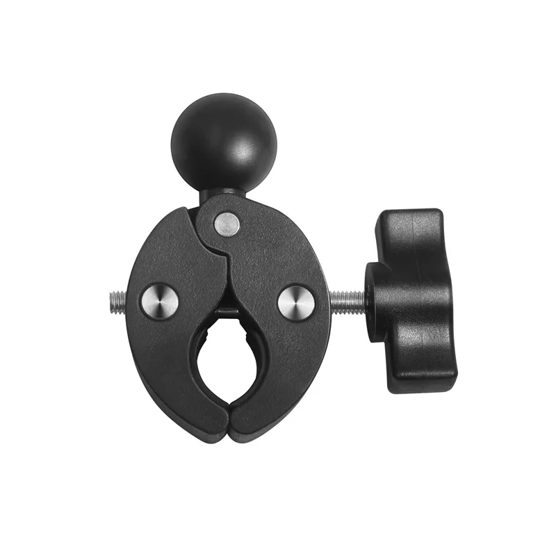 Dudukan Ram Setang Sepeda Motor dengan Penjepit Penyangga Dasar Bola 1 Inci 25Mm Braket Cakar Rammount untuk Kamera Aksi Gopro Insta